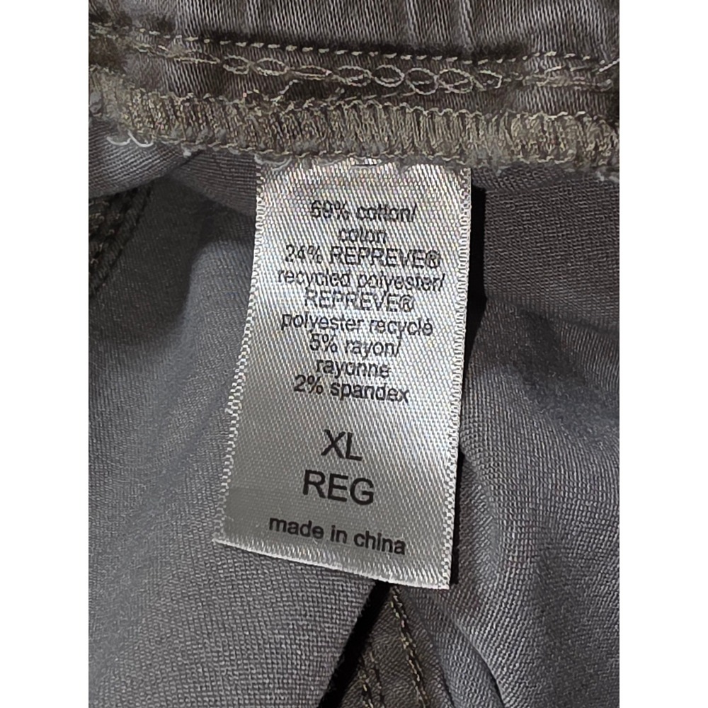 Maurices Womens Camo Print Jogger Pants Gray Green Stretch XL Reg 3517513 - Picture 4 of 8